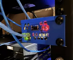 Pi Zero PoE Rackmount