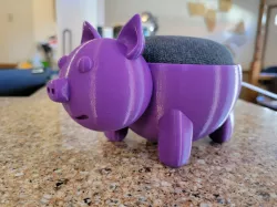Pig Google Mini Holder