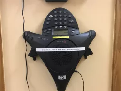 Polycom wall mount pegs