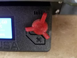 Prusa MK3 LCD Knob - Multi Spoke Models