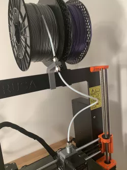 Prusa MK3S Reverse Bowden and filament cleaner