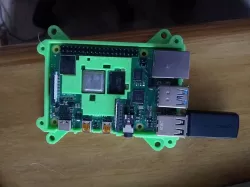 Raspberry pi 4 heatsink stabiliser/protector