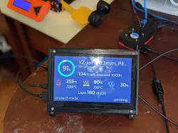 Raspberry pi touch screen case
