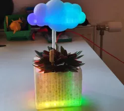 (Reactive Weather) Lamp Flower Pot