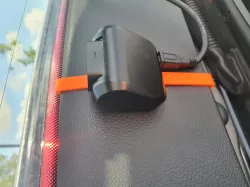 Rear dash cam mount