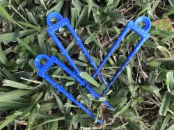 Removable Fence Stake, Garden Stake, Landscape Staple
