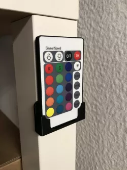 RGB LED Remote Control Holder