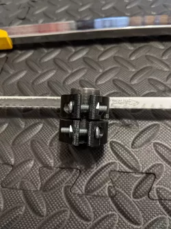 Saw Guide Collar for cutting 1" or 1-1/8" Bike Steerer Tube