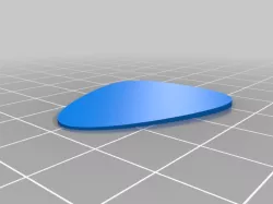 simple guitar plektron