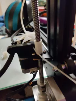 Simple Lead Screw Filament Guard