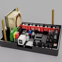 SKR V1.3 Case for Ender 2 (stl & step file)