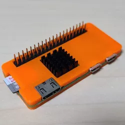 Slim Raspberry Pi Zero WH / Zero 2 W Case
