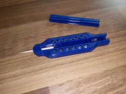 Solid state magnetic rail gun