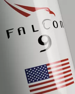 SpaceX - Falcon 9 Block 5 - Simple - Scale 1/30 [FINAL]