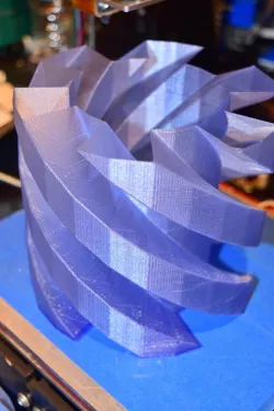 Spiral Helix Vase