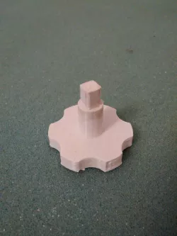 Square key knob