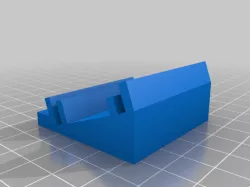 Stand for Miuzei Raspberry Pi 4 Touch Screen angled