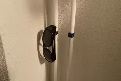 Sunglasses holder for 15mm tube