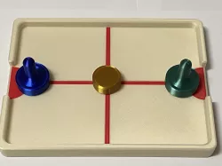Tabletop Push Puck Paddle Game