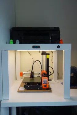Thermometer for LACK enclosure, Arduino