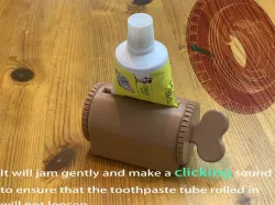 Toothpaste squeezer