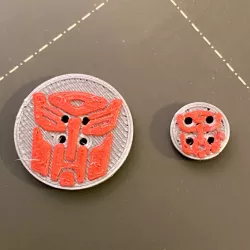Transformers Buttons
