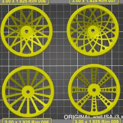 Traxxas 3.00 x 1.925 Rims for Rustler 2x4 and 4x4 Trucks