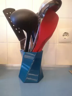 Twisted Hexagon Vase
