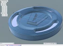 V-Bucks from Fortnite - 2 Part Print  / multicolour