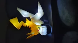 Volt Tackle Pikachu Lamp
