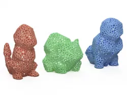 Voronoi Pokemon - First Generation