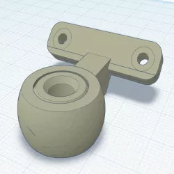 Wanhao/Monoprice/Cocoon Create i3 Mini Reinforced Filament Guide