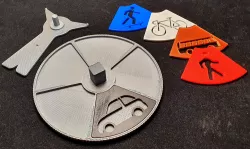 Wheel of Fortune (with rubber band) - Transportation Edition