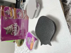 Whiskas Rectangular Cat Food Lid with Kitty Ears