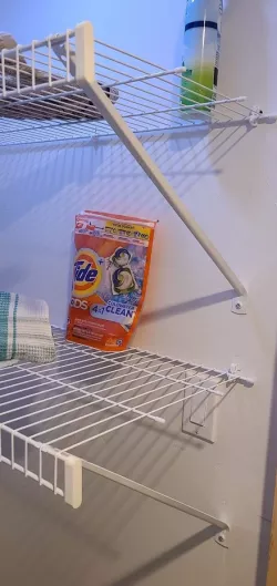 Wire shelf rod covers (Rubbermaid Compatible)