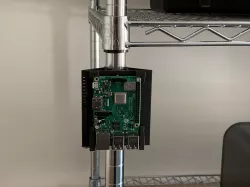 Wire Shelf universal mount for Raspberry Pi