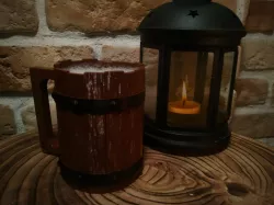 Wooden tankard