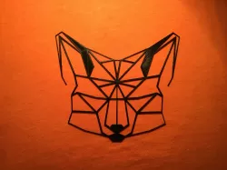 2D Fox (Low Poly)