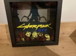 3D Printed Cyberpunk RED Dice Box