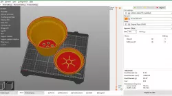 3D Printed Vase (+ Saucer)