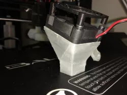 40mm fan adapter for 50mm radial fan