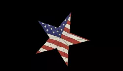 American Flag Star