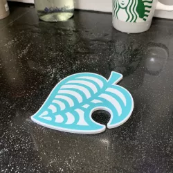 Animal Crossing - Leaf Coaster