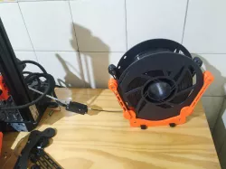 Anti-derailing spoolholder for Prusa Mini