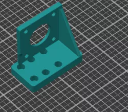 BMG Mount for Elf and Coreception 3d printers and VGA screw spacer