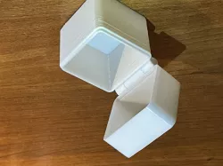 Box with hinged lid