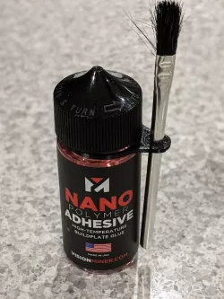Brush Holder for Vision Miner's Nano Polymer Adhesive, 100ml Bottle