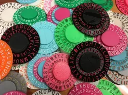 Caesar cipher code wheel