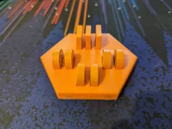 Catan Cities & Knights Game Pieces Holder
