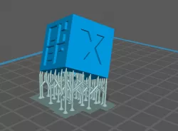 CHEP Calibration Cube for Resin 3D Printers
